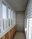 Отделка балкона с теплым остеклением - фото 2